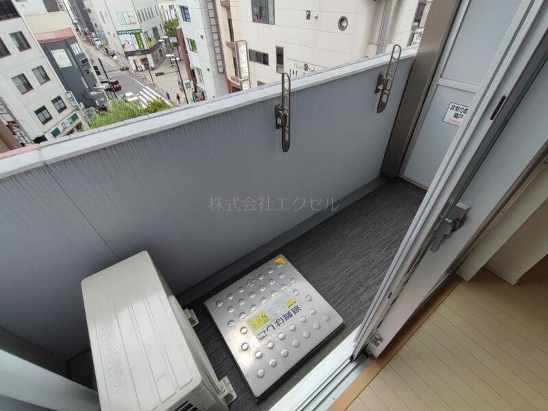 バルコニー　西向きのベランダです。