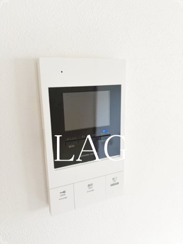 セキュリティ　モニター付きインターフォンです。