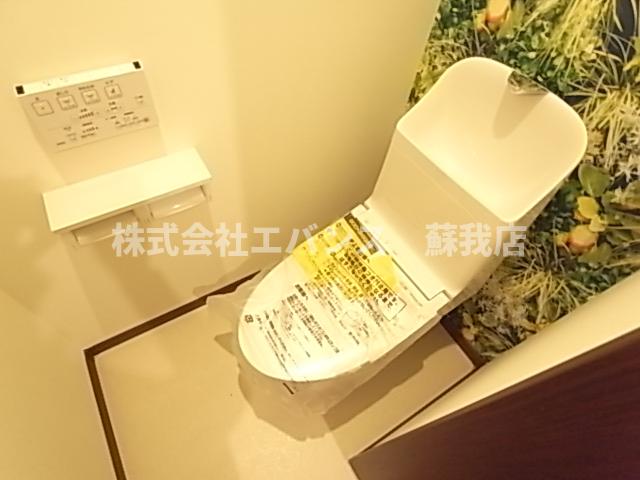 トイレ　清潔感のあるトイレです