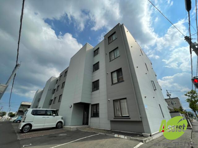 建物外観　札幌市北区北２６条西「ハーベスト２６」