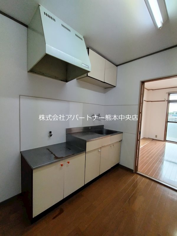 キッチン　2口ガスコンロ設置可！
