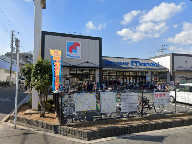スーパー　万代平野流町店（スーパー）まで308m