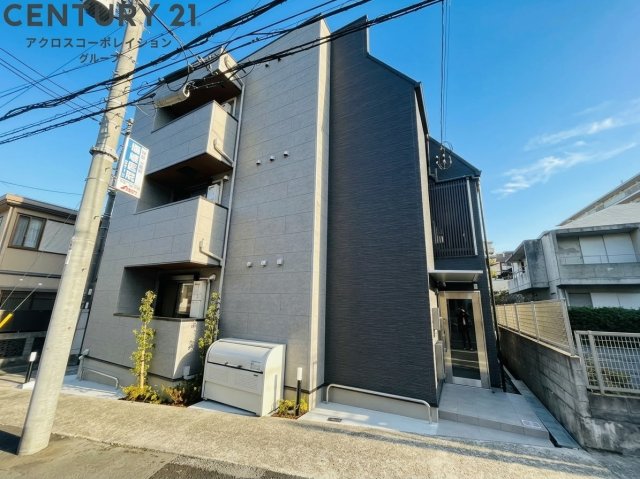建物外観　オートロック付きで安心です！