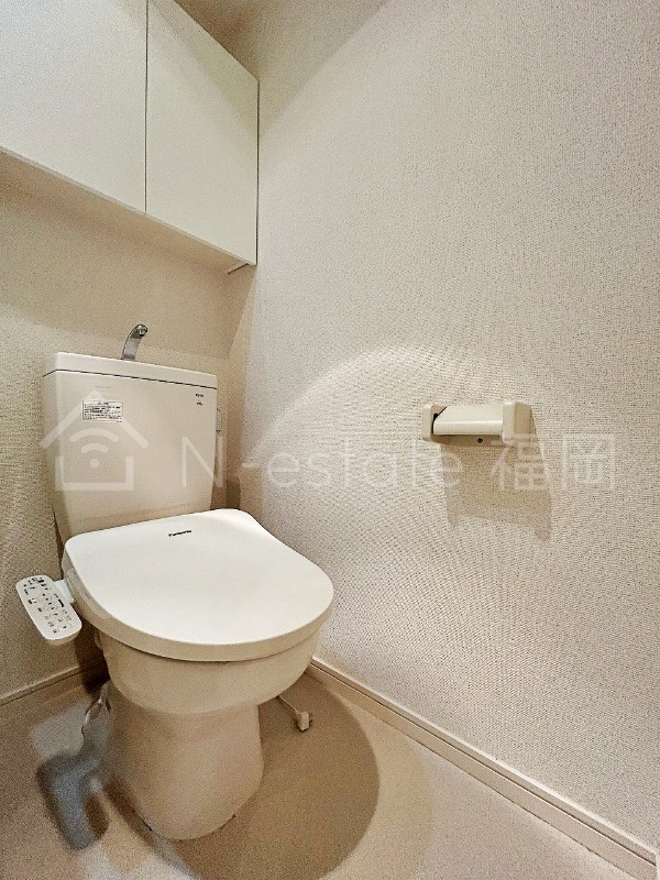 地下鉄空港線 室見駅 徒歩6分 2階建 築19年のトイレ写真