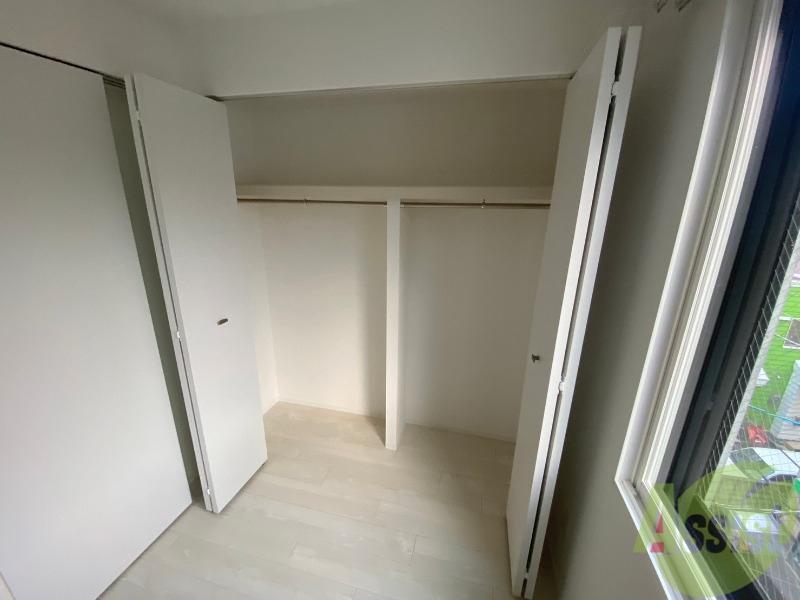 収納　収納もバッチリあるのでお部屋が片付きますよ！