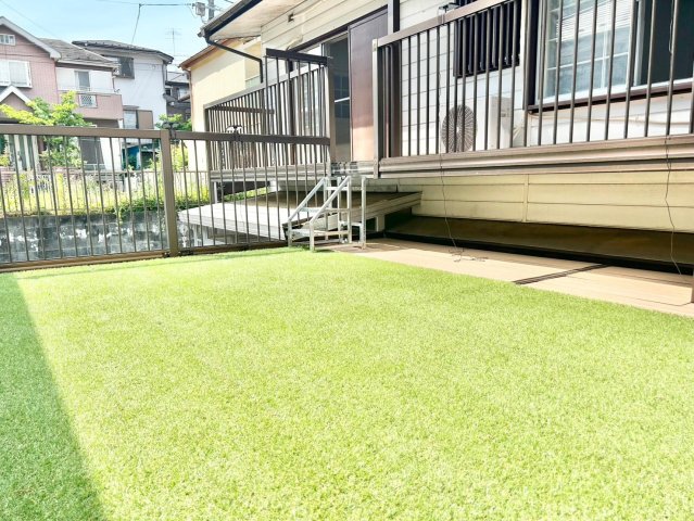 バルコニー　ドッグラン