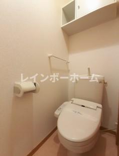 トイレ　同物件別号室参考写真です。