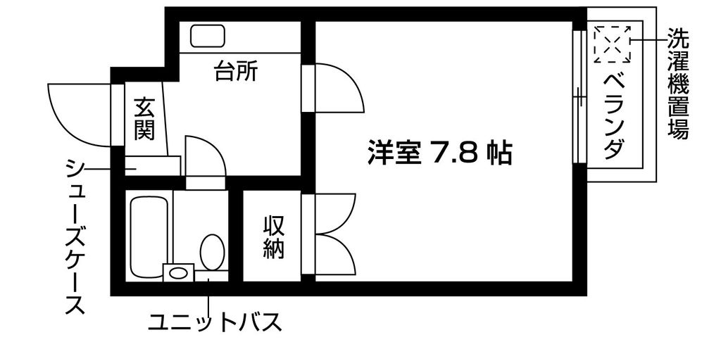 メゾン東山の間取り写真