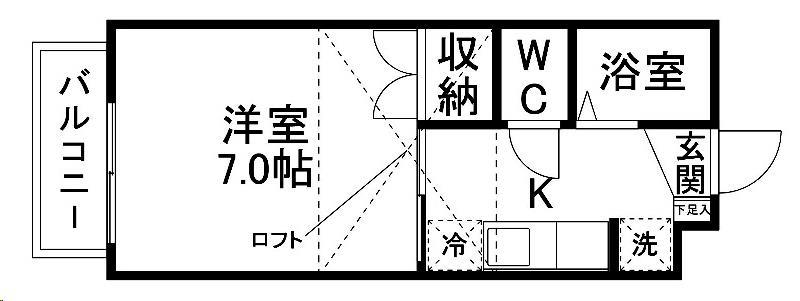 プリンスコート北山の間取り写真