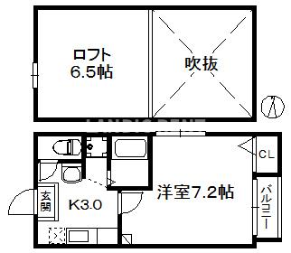 メゾンド井尻の間取り写真