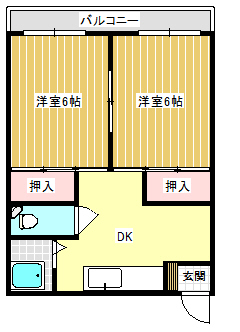 柴田ハイツの間取り