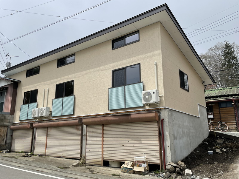 中軽井沢　Aアパート　A号室の建物外観