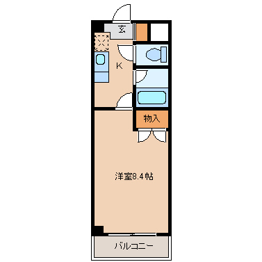 エトワール郡山第2の間取り