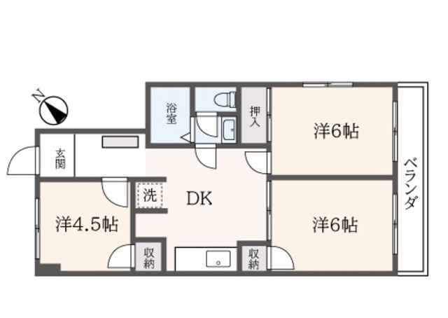 大竹ビルの間取り