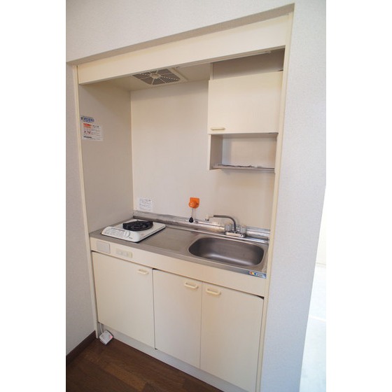 キッチン　１口ガスコンロ付キッチン☆