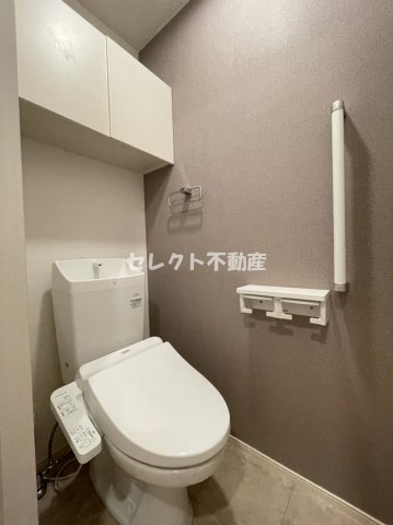 【人吉市温泉町のアパートのトイレ】