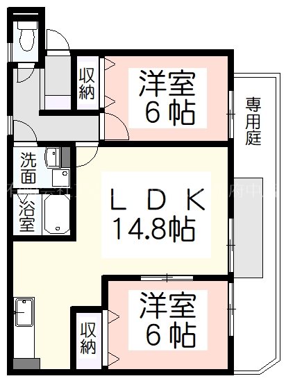 アプリコットハウス-1の間取り