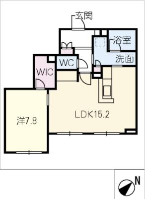 シャーメゾン　ヴィア　ソーレの間取り