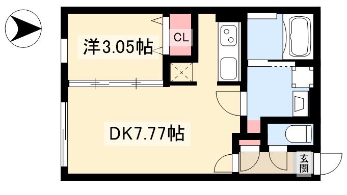 quador 名古屋WESTの間取り