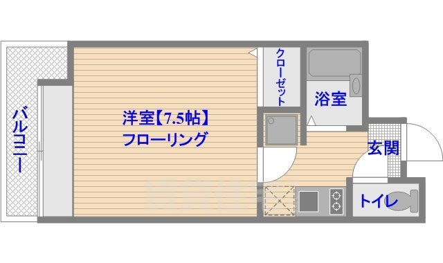 エステートモア舞鶴の間取り