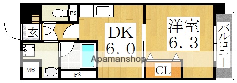 コンフォート杉の間取り