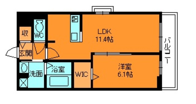 ブランドールαの間取り