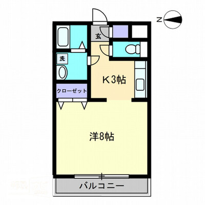 【フラワーマンションの間取り】