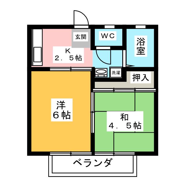 メゾン一刻IIの間取り