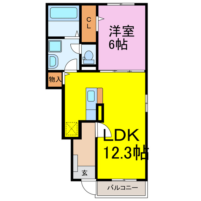 【ノース　パティオの間取り】