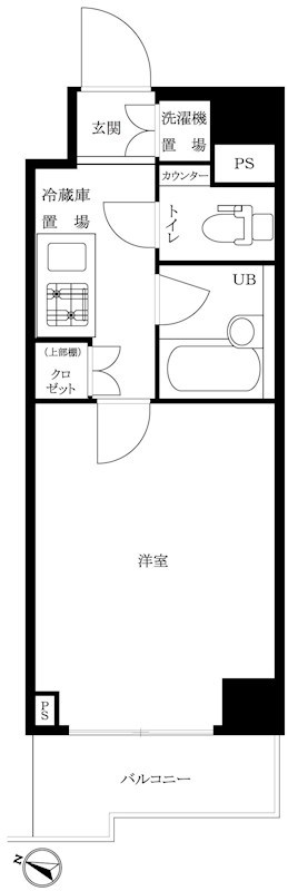 ルーブル大森山王弐番館の間取り