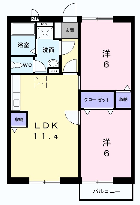 エトワールの間取り