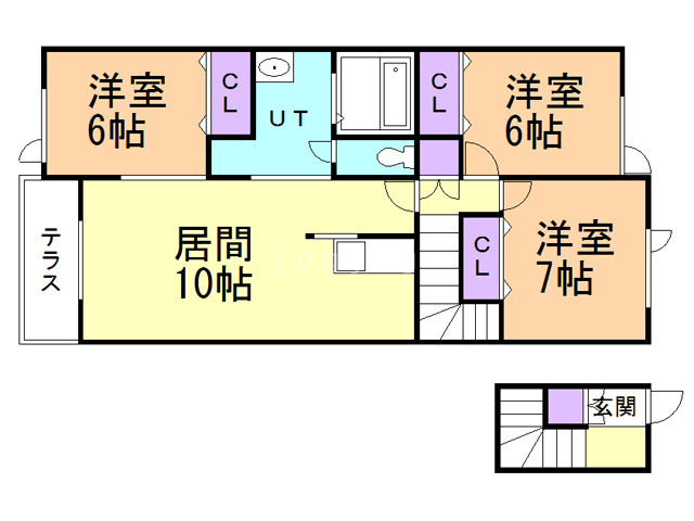 ＡＬＢＩＯVIの間取り