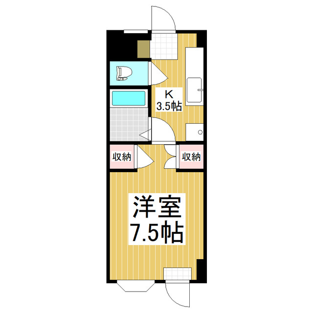 ベクベームの間取り