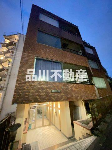 【港区元麻布のマンションの建物外観】