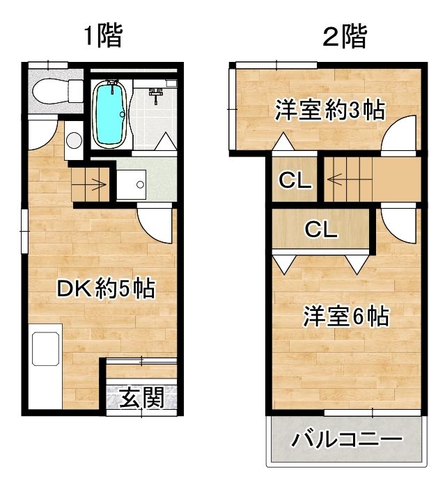 神戸市兵庫区今出在家町のその他の間取り