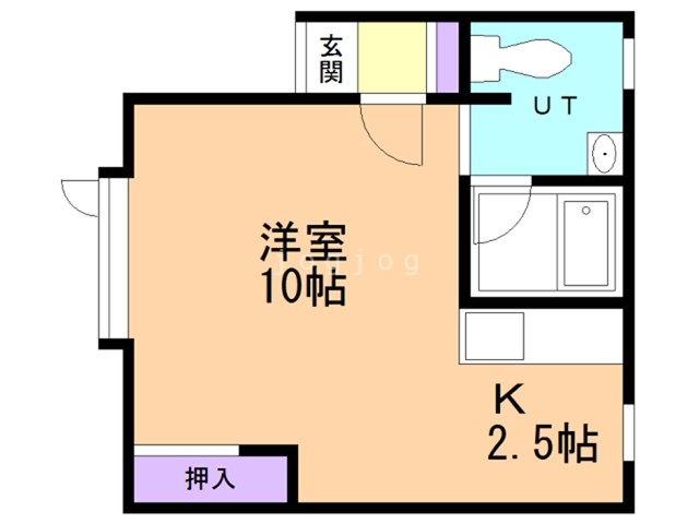 ＭＩＳＯＮＯ高島の間取り