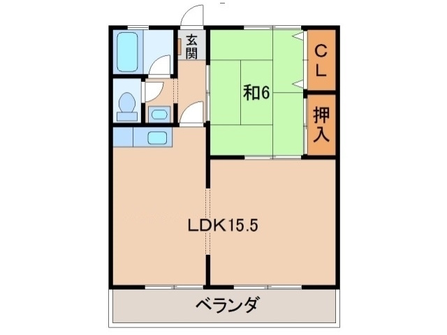 マンションデュークの間取り