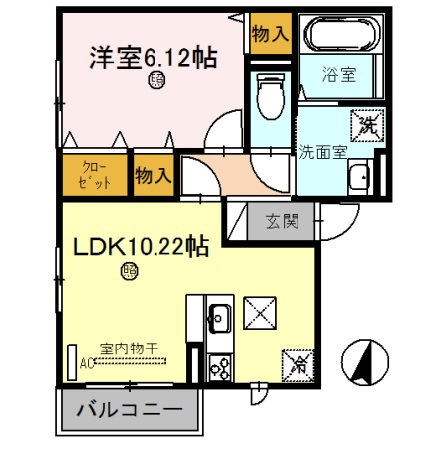 グランエスト５の間取り