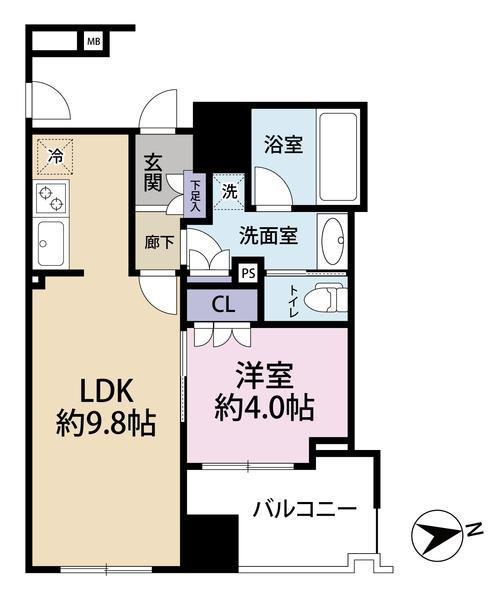 クレヴィアタワー大井町ＴＨＥ　ＲＥＳＩＤＥＮＣＥの間取り