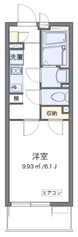 横須賀市佐原のマンションの間取り