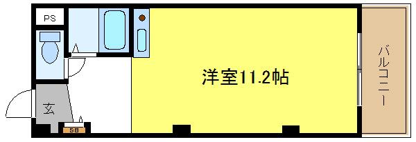 コンフォール長吉の間取り