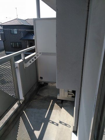 【豊橋市新栄町のマンションのバルコニー】