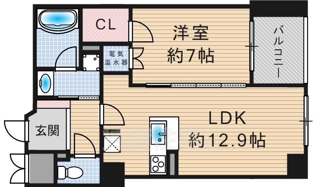 グレンパーク梅田北の間取り