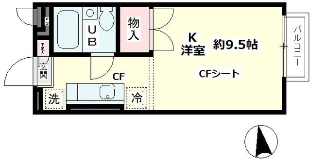 サンデミナの間取り