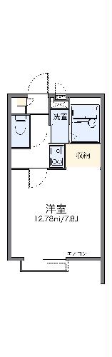 レオパレスソレイユ摩耶の間取り