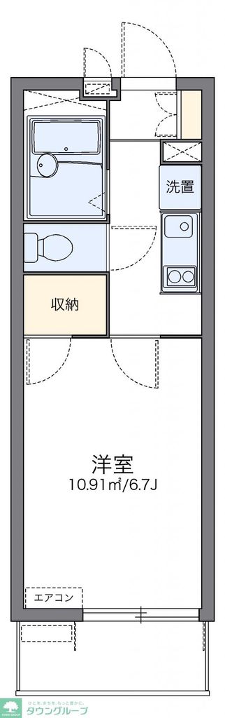 我孫子市台田のマンションの間取り