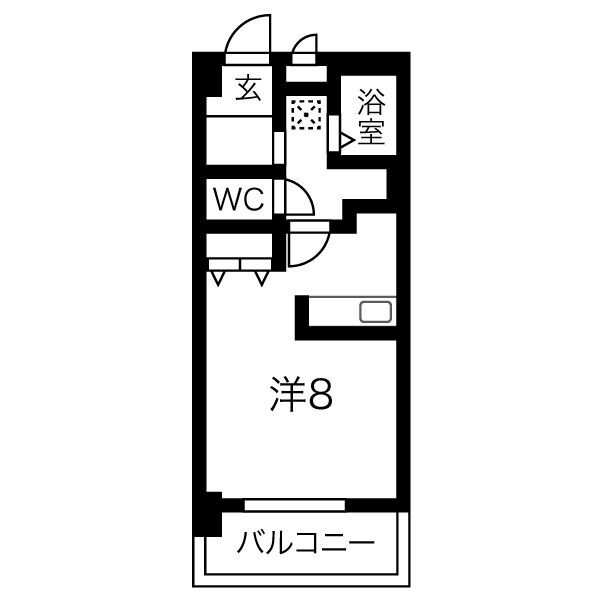 サンパレス植田の間取り