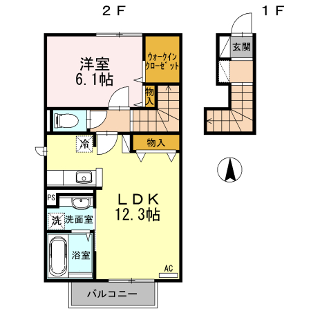 エミネント千早の間取り