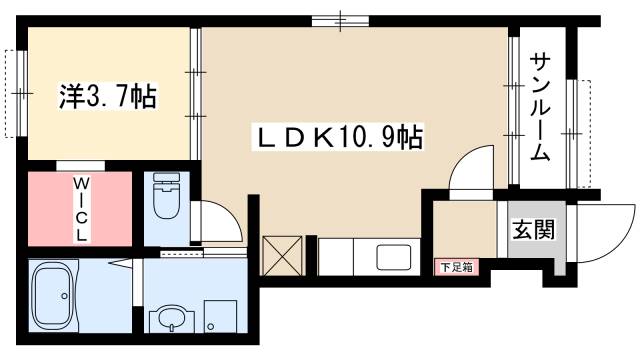 トゥインクルの間取り