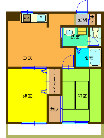 レクエルド日吉の間取り